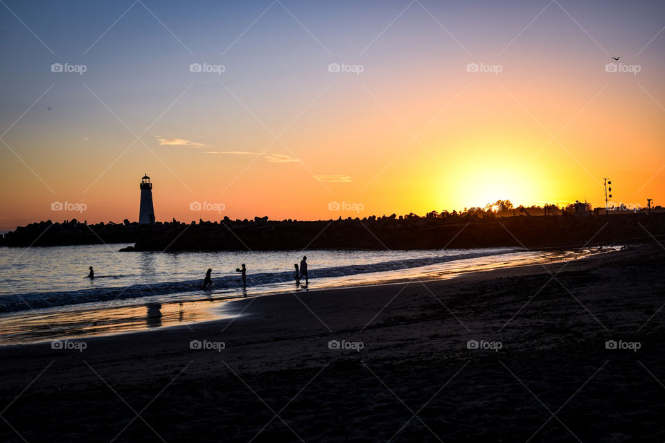 Sunset in Santa Cruz