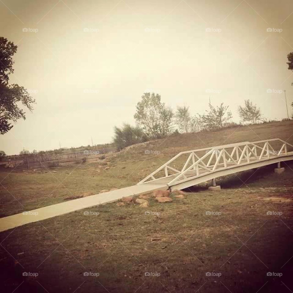 Scenic Bridge at St. Thomas Park Lawton, OK