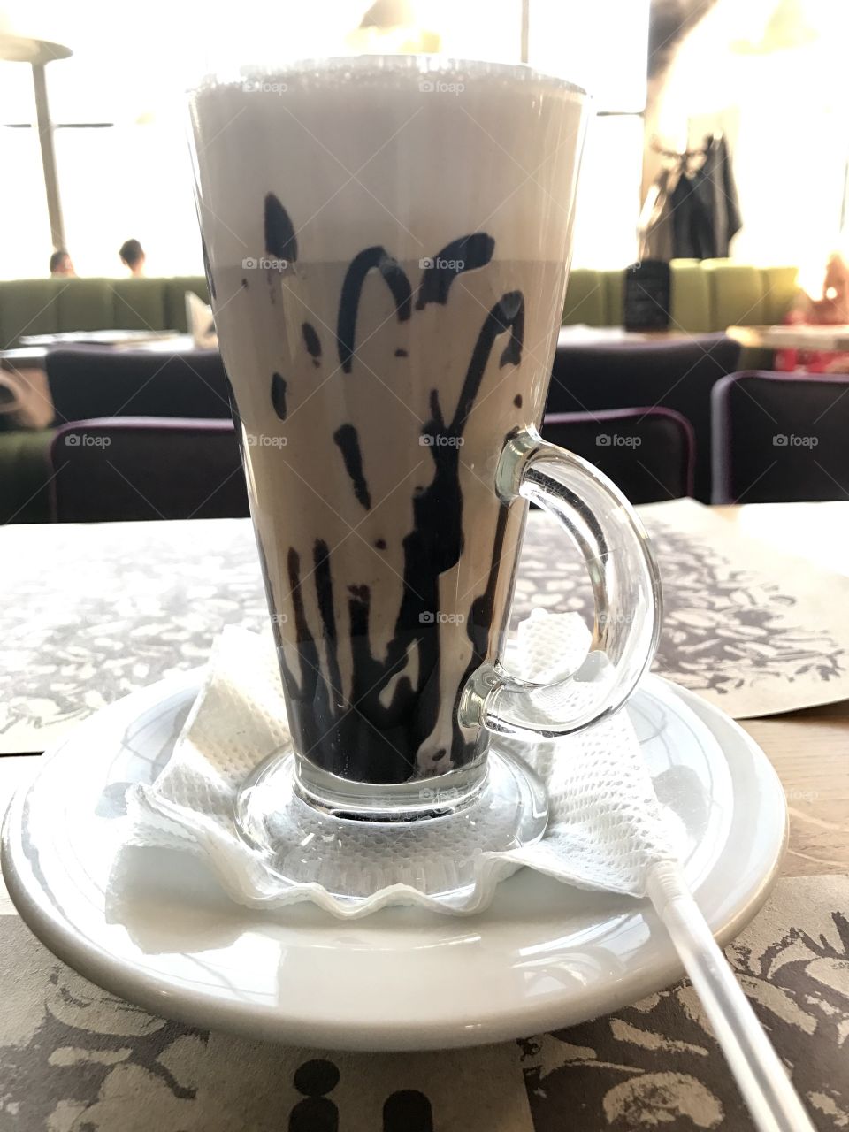 latte and chocolate 