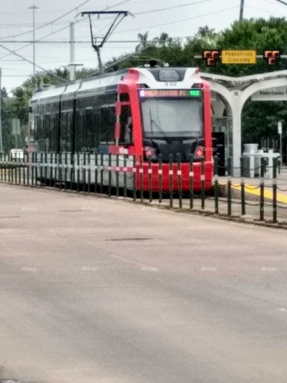 The Metro 🚇 rail in my area making the rounds. Ding ding 🔔.