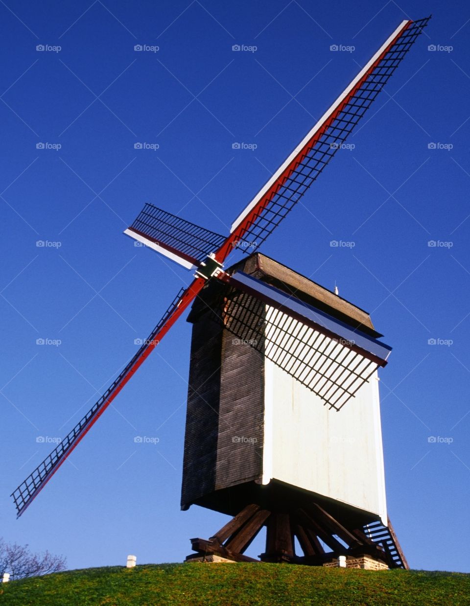 Mill. Old windmill