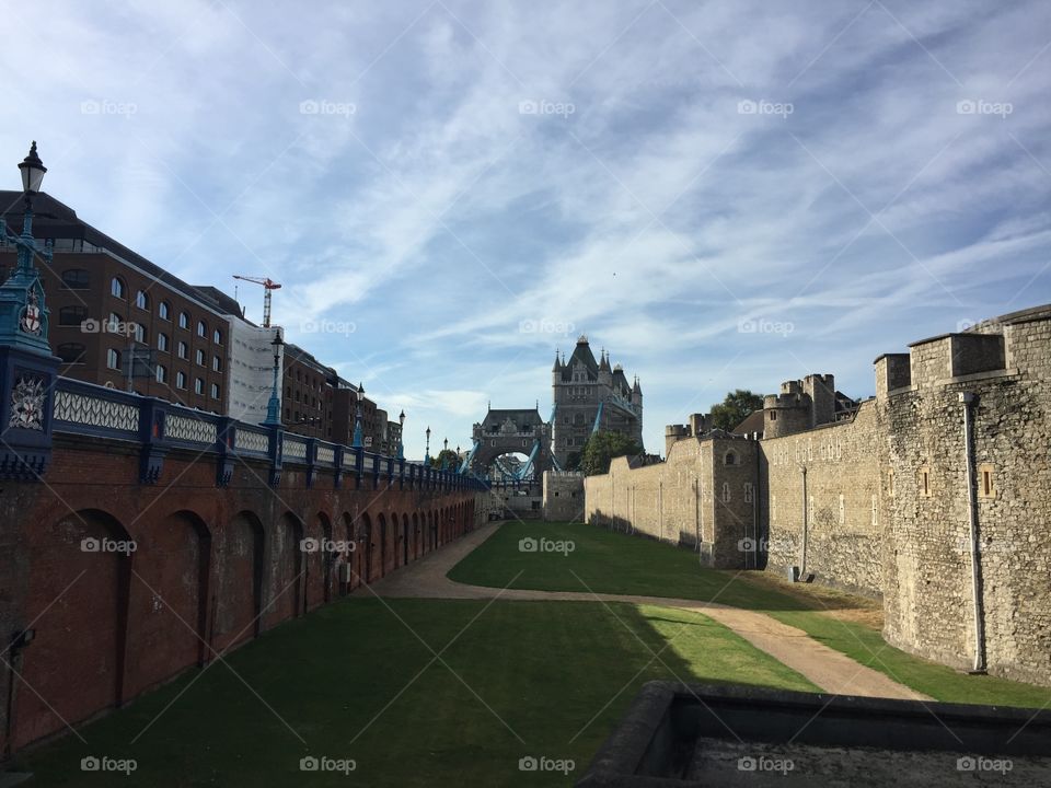 Tower of London - view to Tower Bridge!