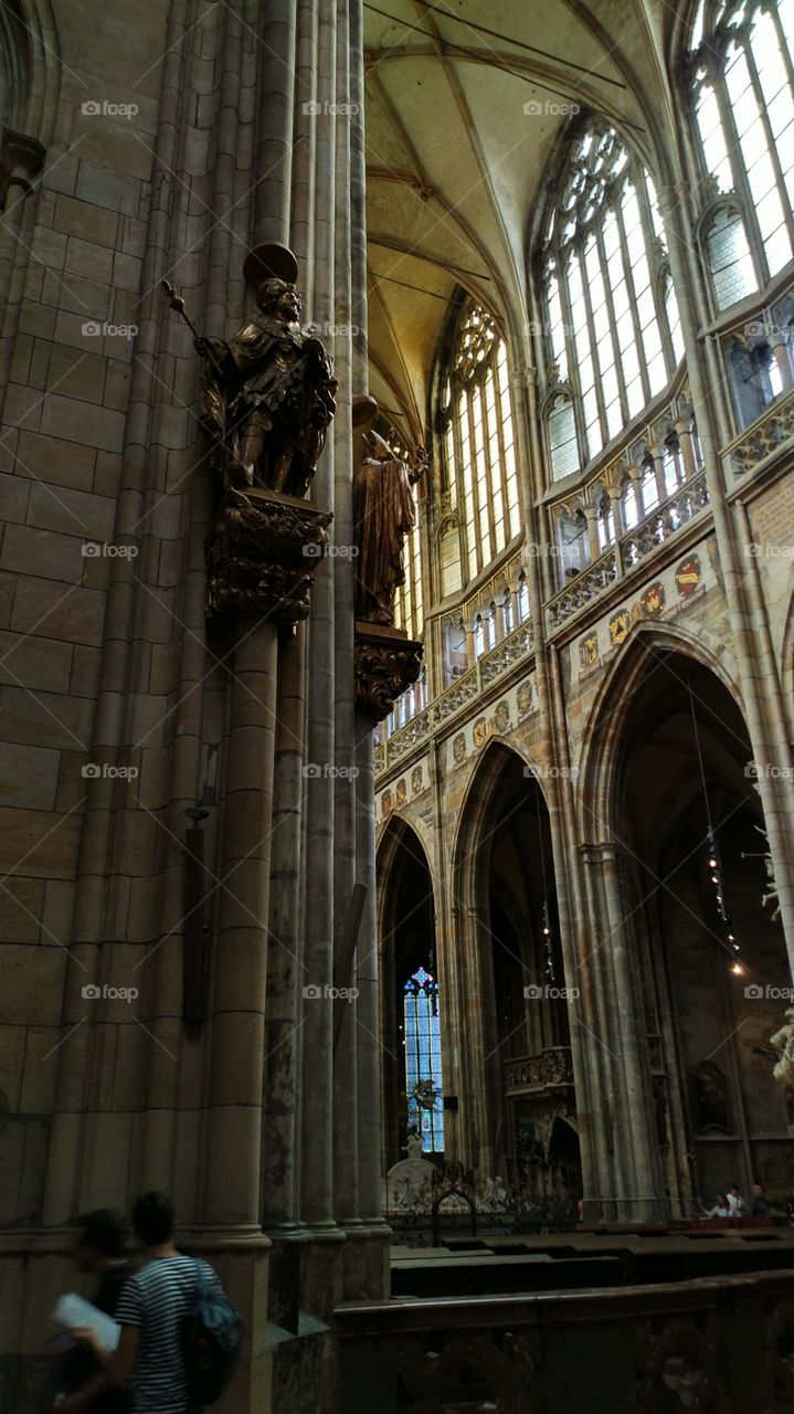 Cathedral in Prague castle