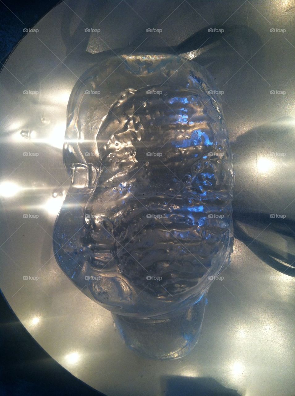 Resin face. Cast resin baby doll head 