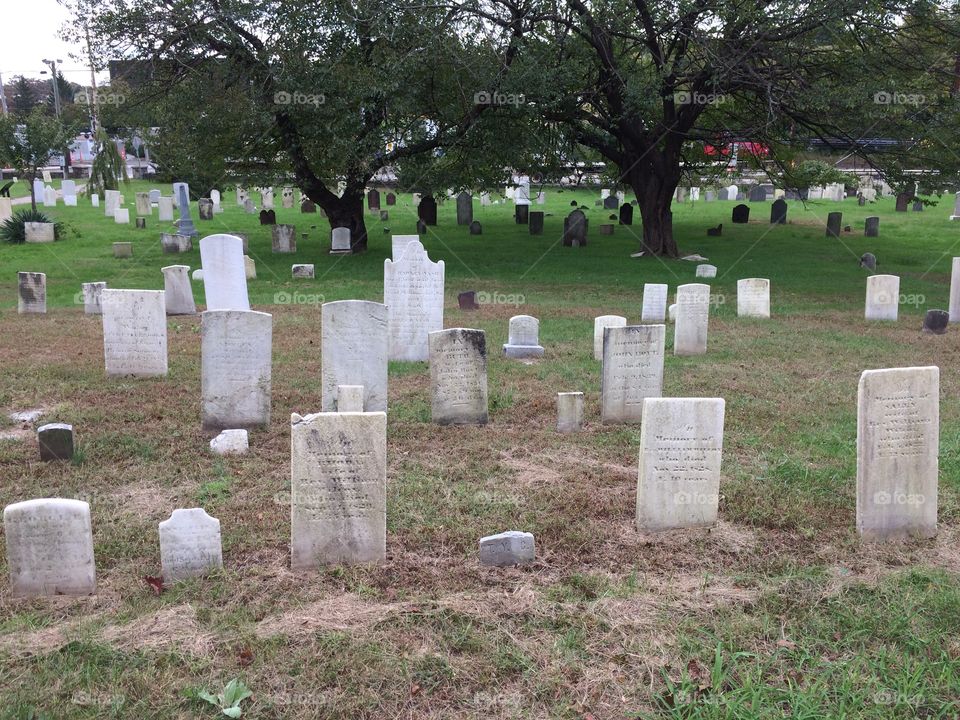 Grave markers SoNo CT