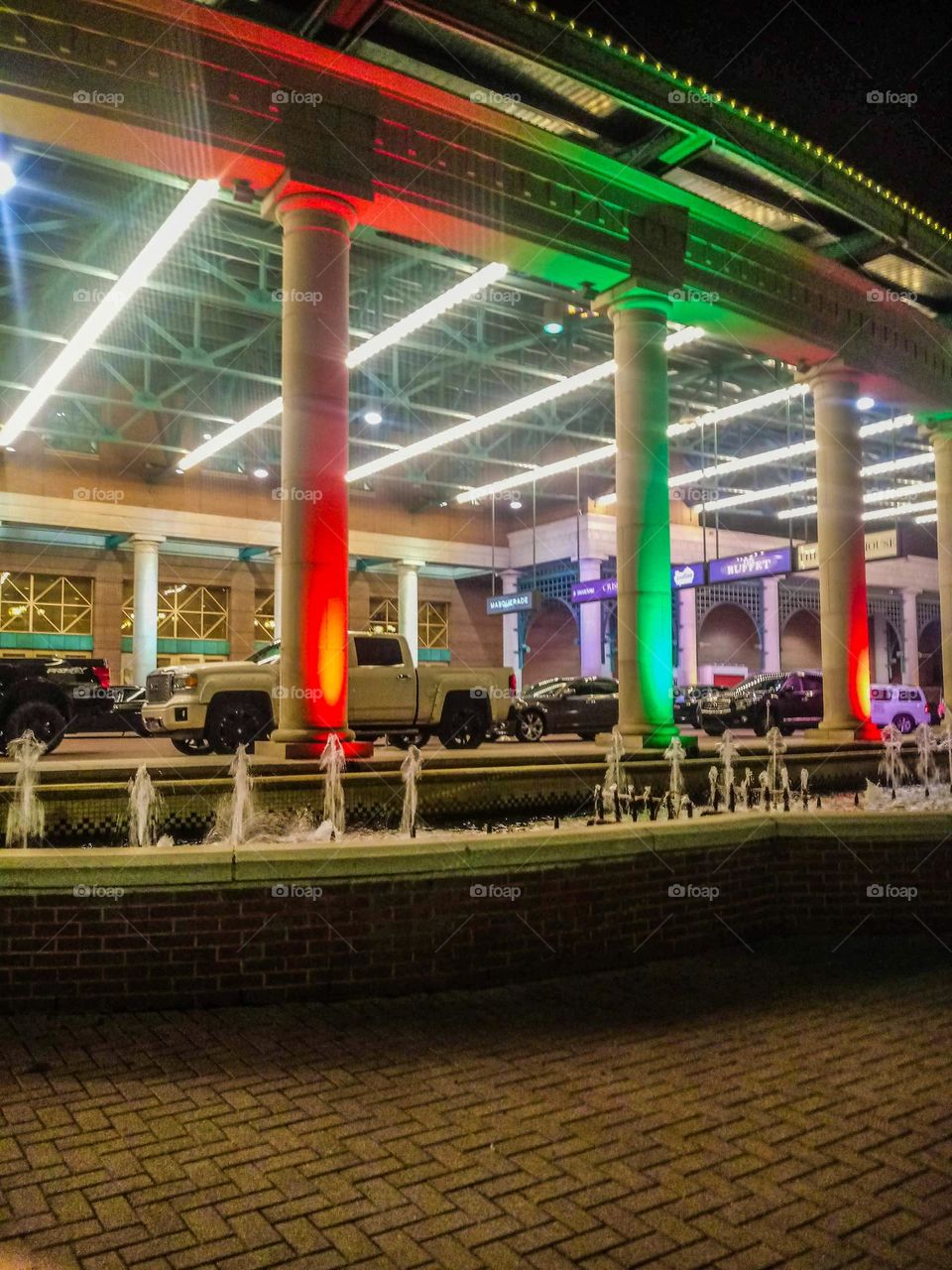 Harrah’s Outside of a casino in New Orleans Louisiana 