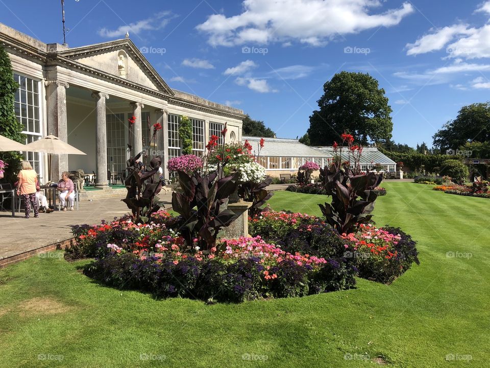 Time for tea on a glorious day at Bicton, either Al Fresco or in their well stocked restaurant.