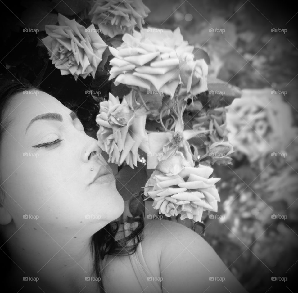 stop and smell the roses