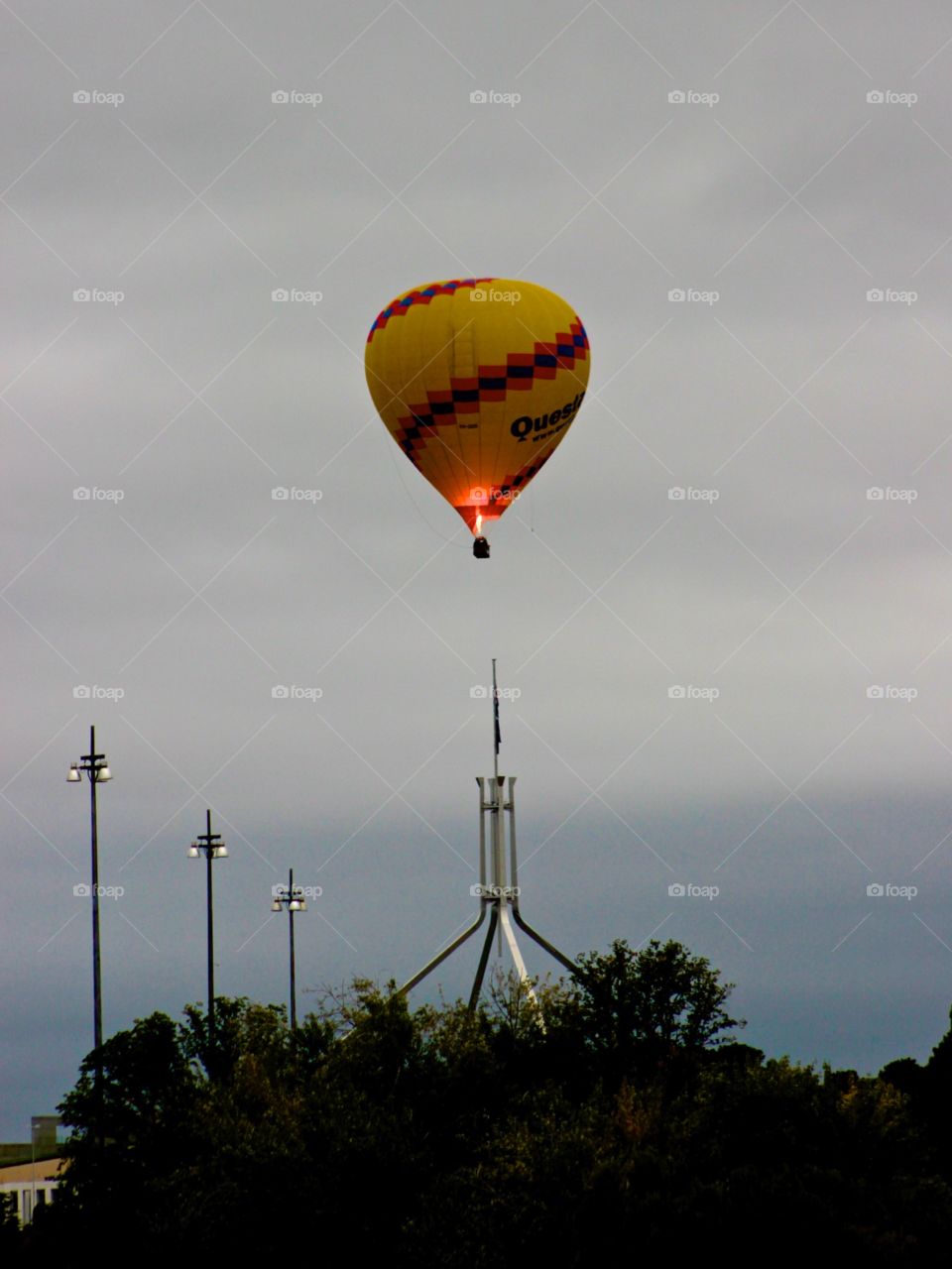 Hot air balloon Canberra Australia 