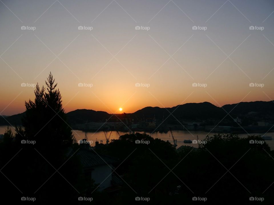 Nagasaki sunset