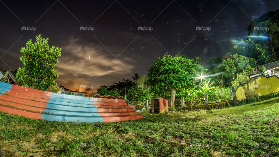 evening startrails