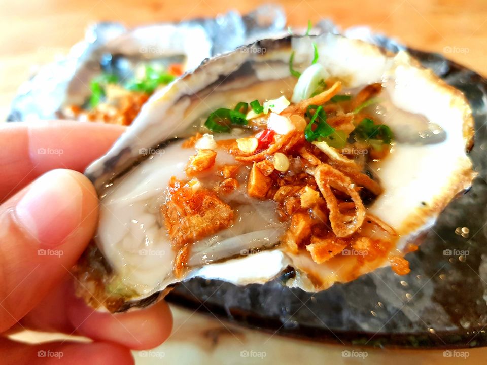 An oyster