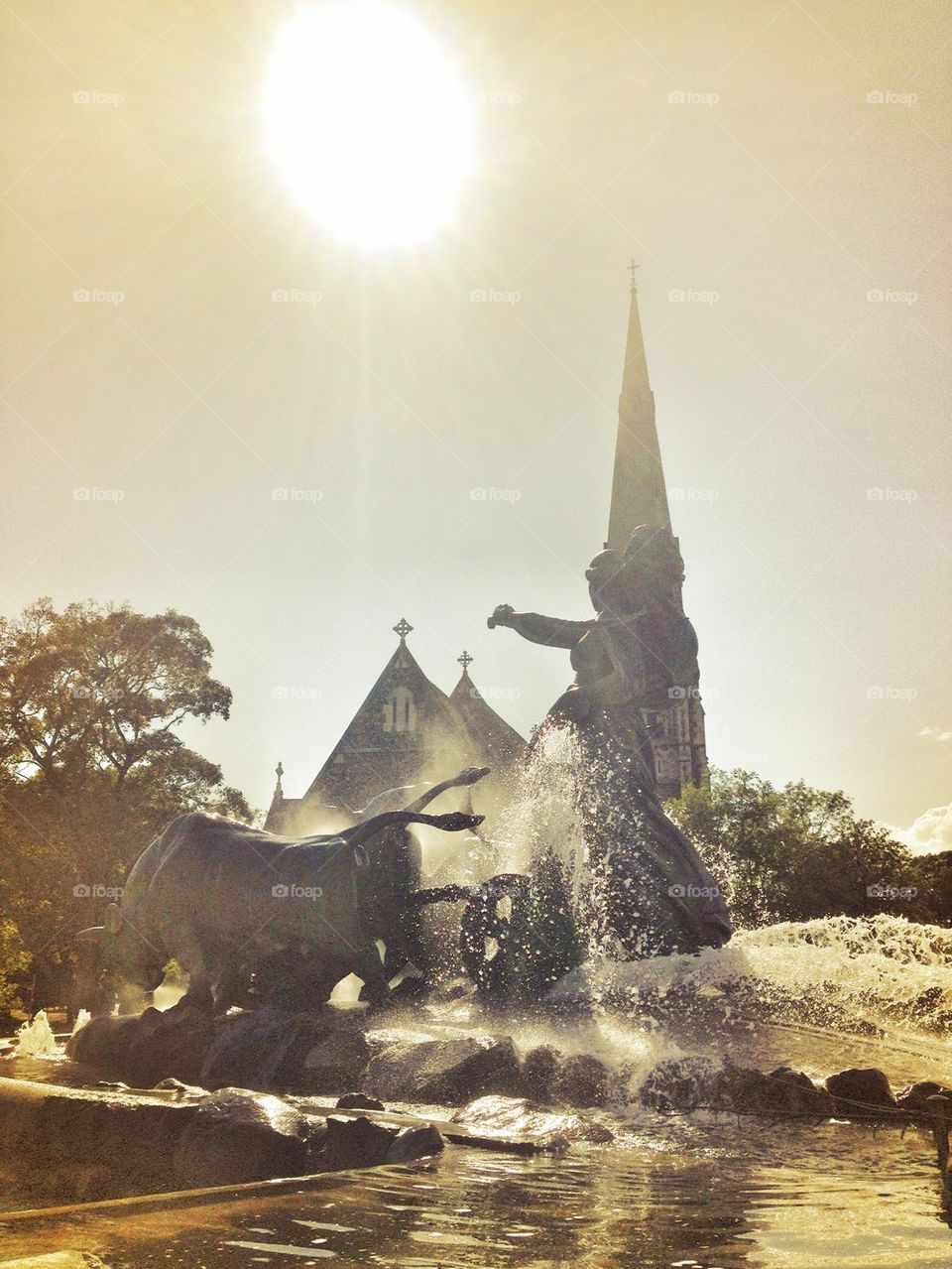 gefion fountain copenhagen