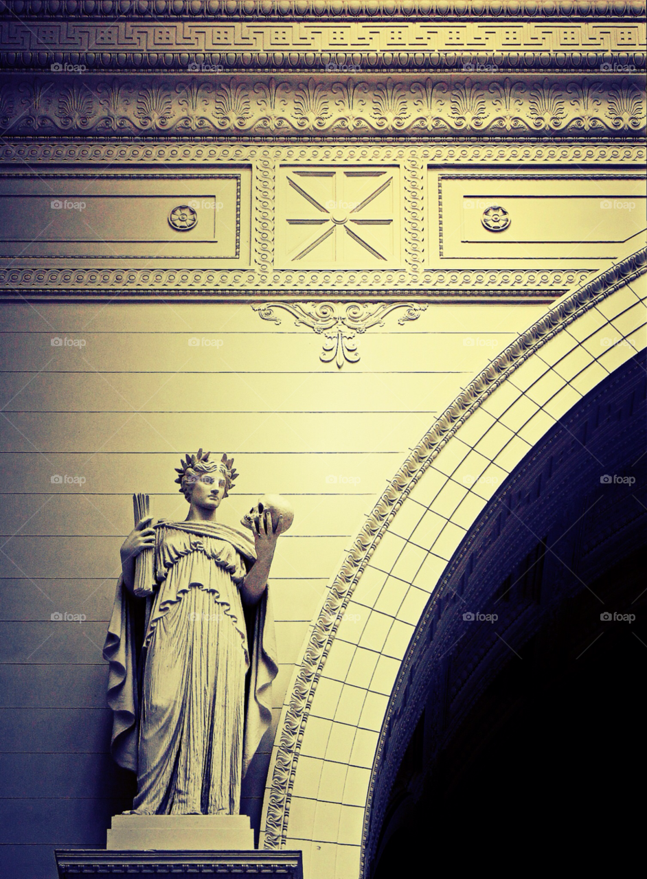 statue architecture museum field museum chicago by stevehardley7