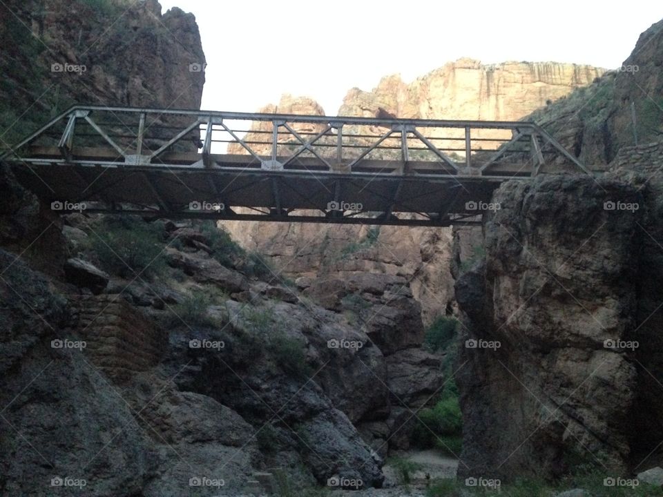 Below the Canyon Bridge