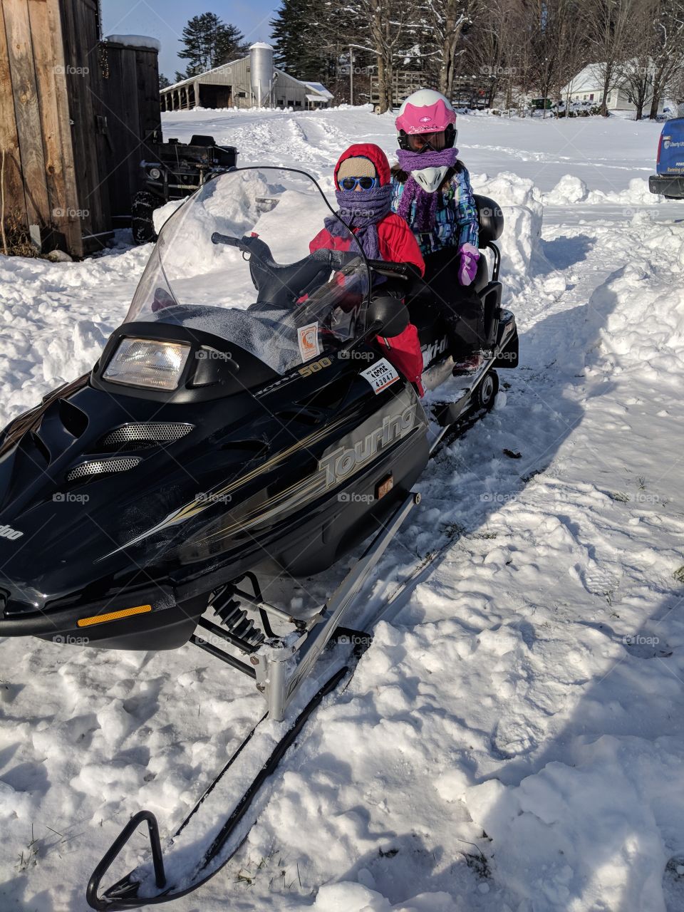 snowmobiling