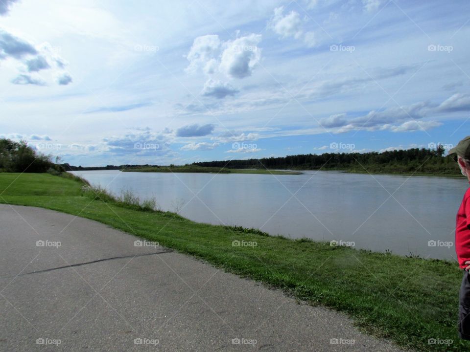 north Saskatchewan river