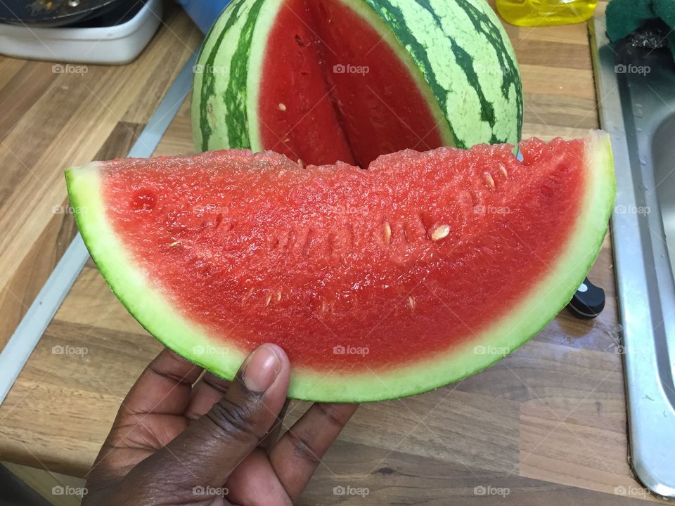 Juicy summer melon