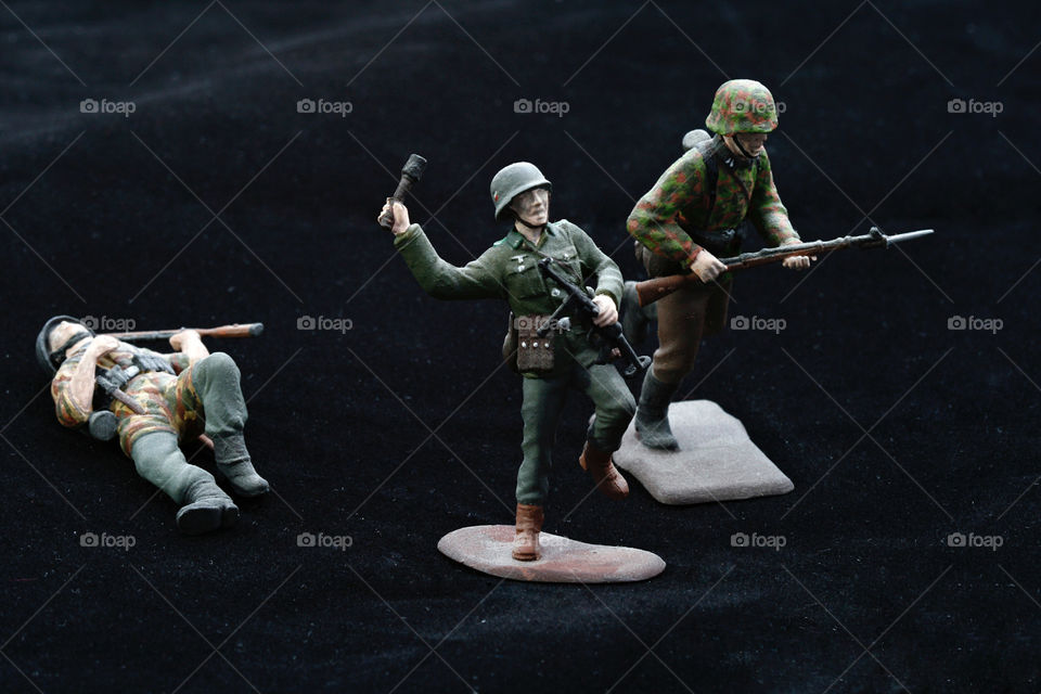 Models Soldiers World War Two