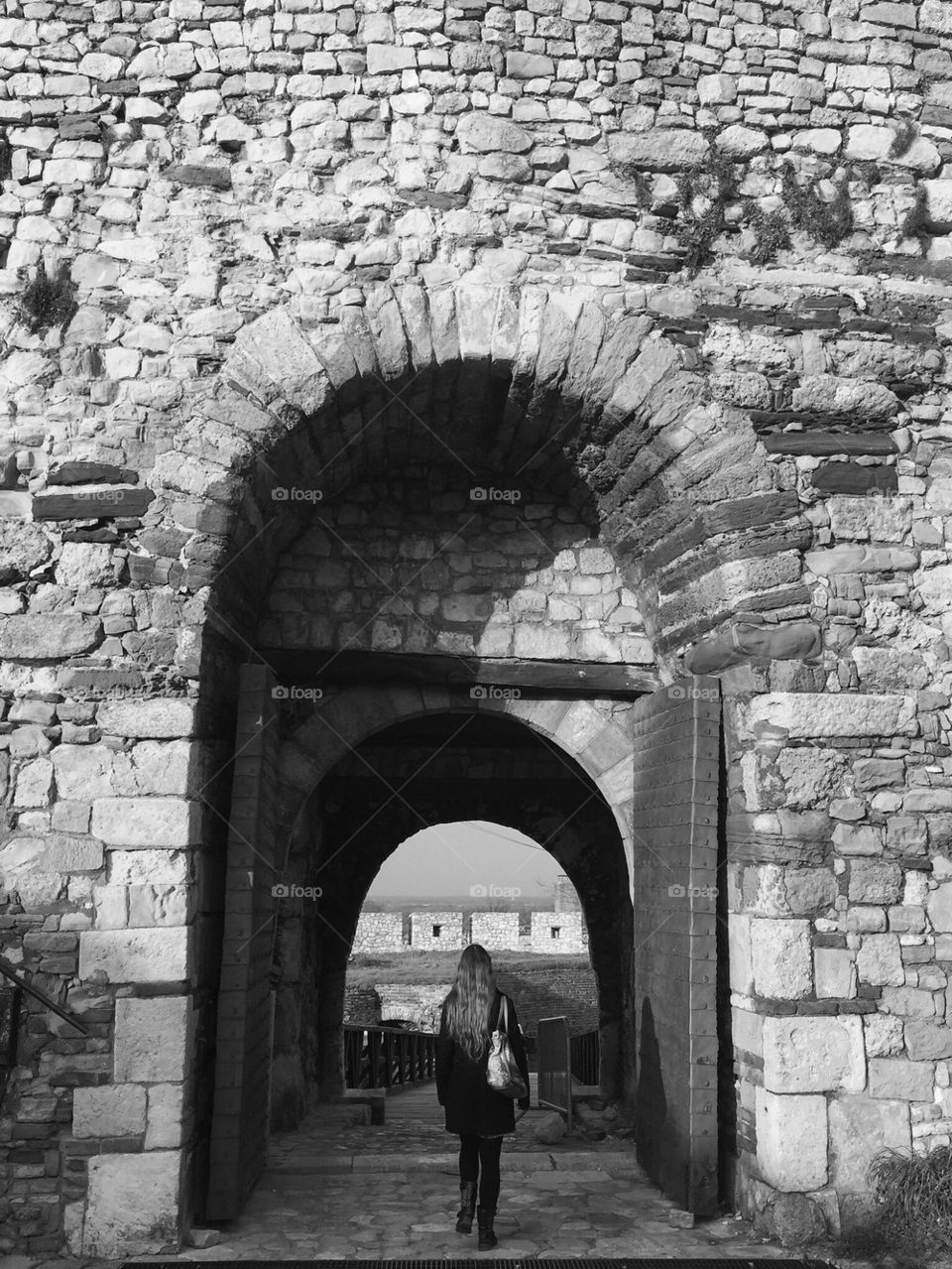 Old castle, big door