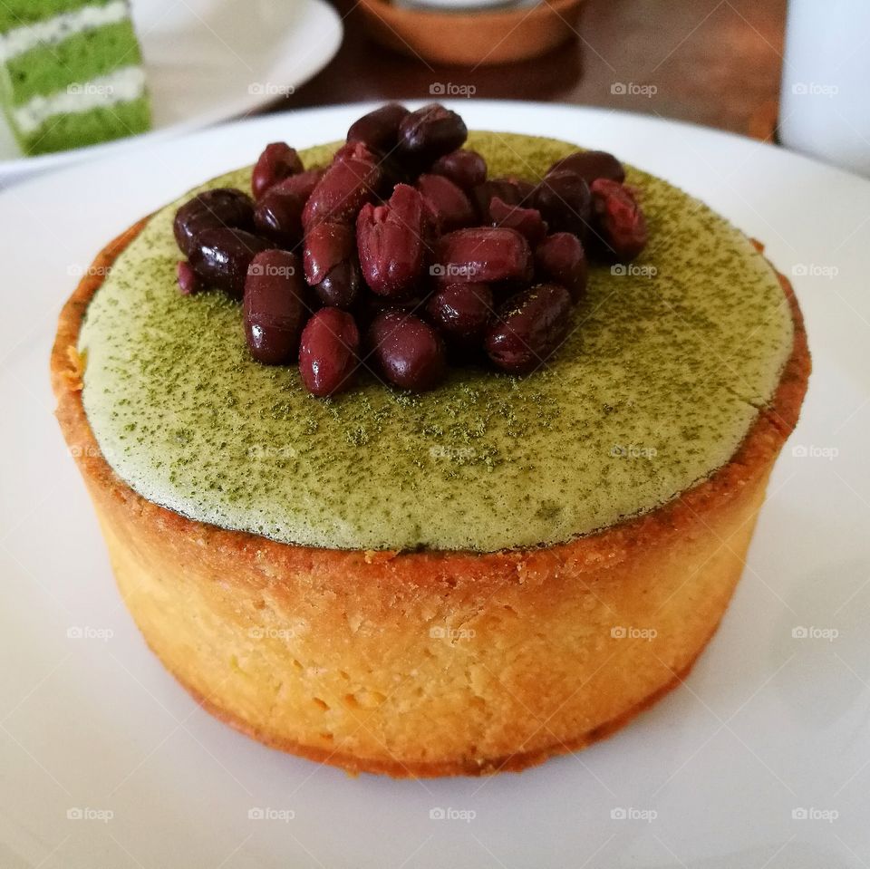 Green Tea Cup cake