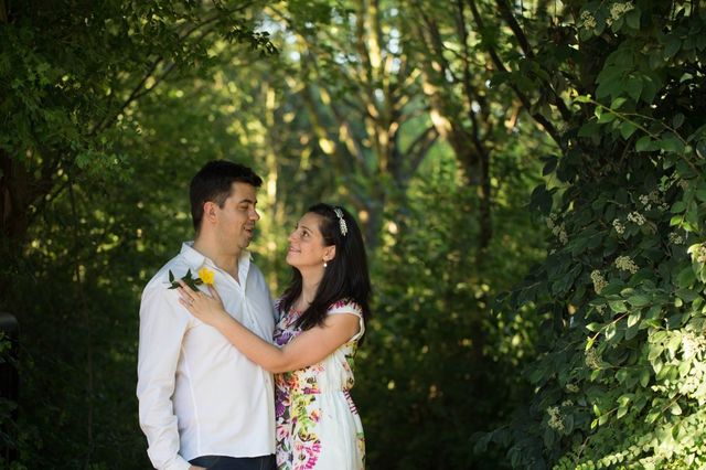 Happy couple in love 