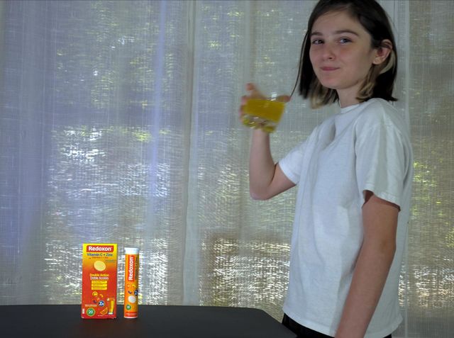 drinking Redoxon