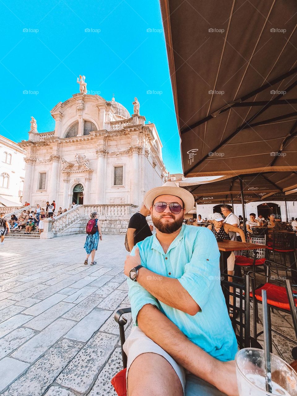 Dare to be different.  Each color in this photo will be experienced differently by each of us.  How beautiful life is.  Is it?