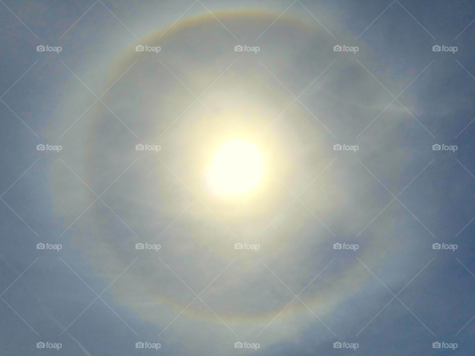 Sun halo