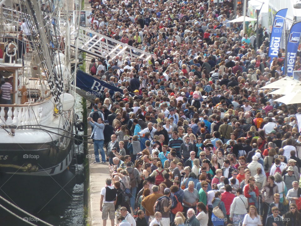 at the armada of Rouen