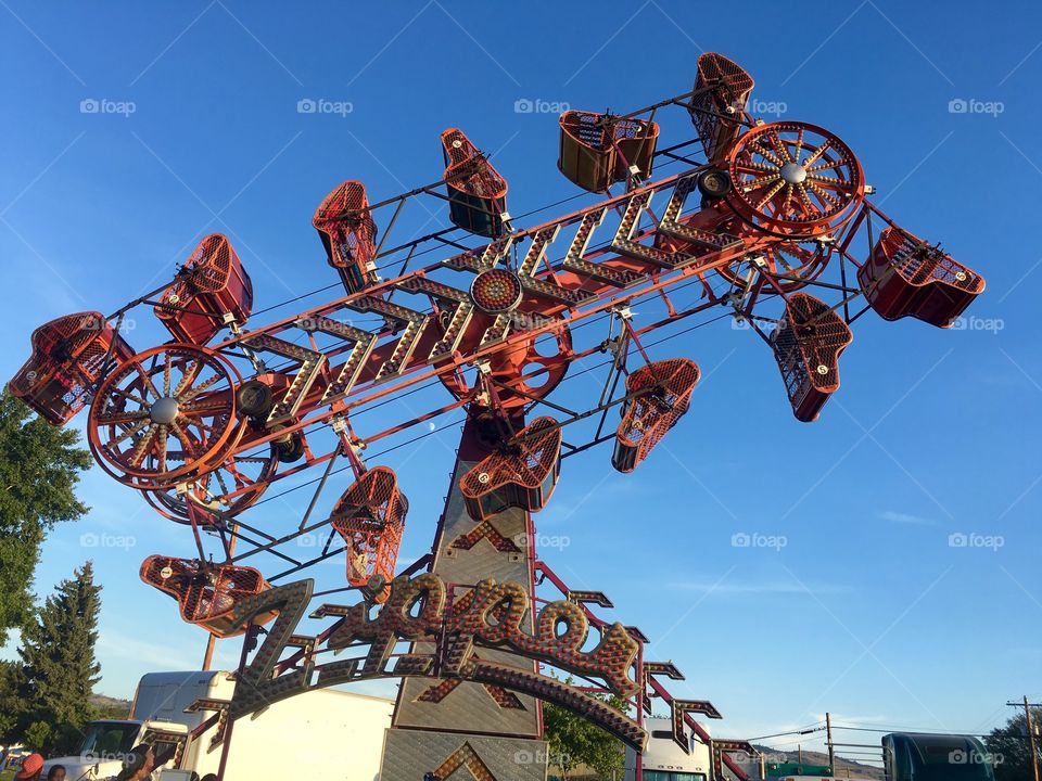 Sky, No Person, Wheel, Carnival, Entertainment