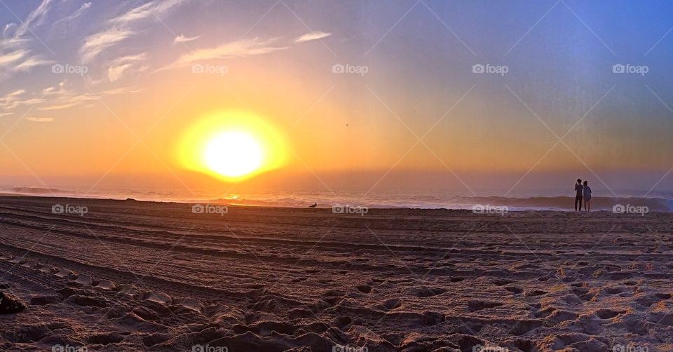 Summer love. I captured my brother and his girlfriend taking in the sunset together in Ocean City, Maryland.