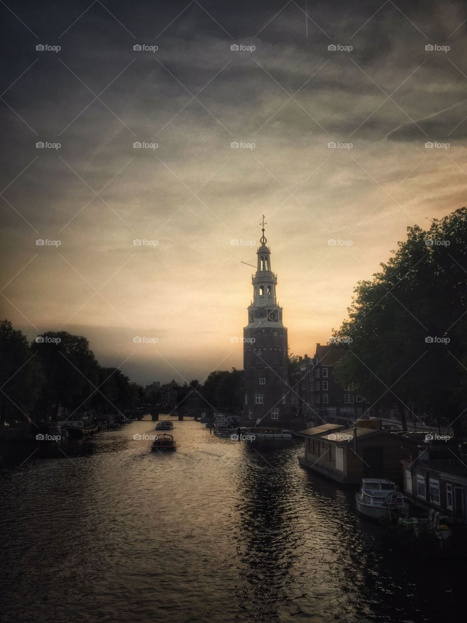 #Sunset in #Amsterdam 