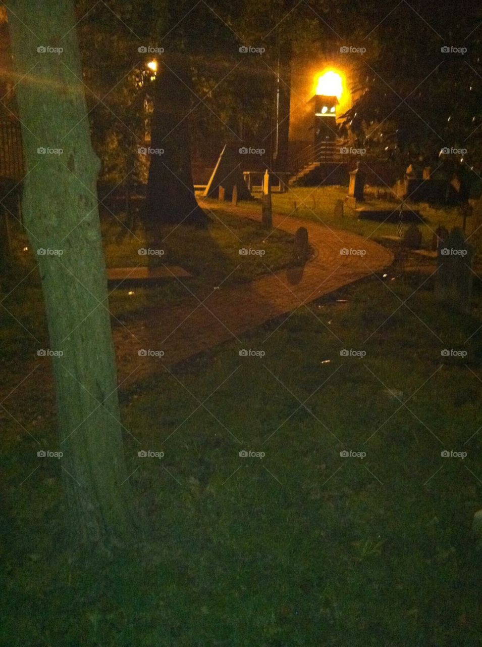 Creepy cemetery 