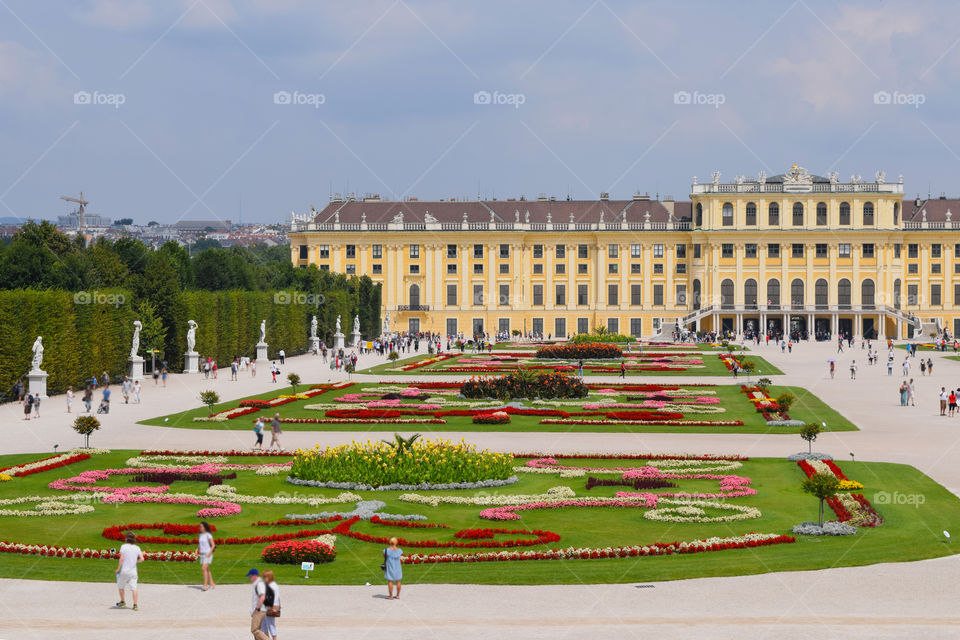 Schonbrunn Palace Vienna Austria