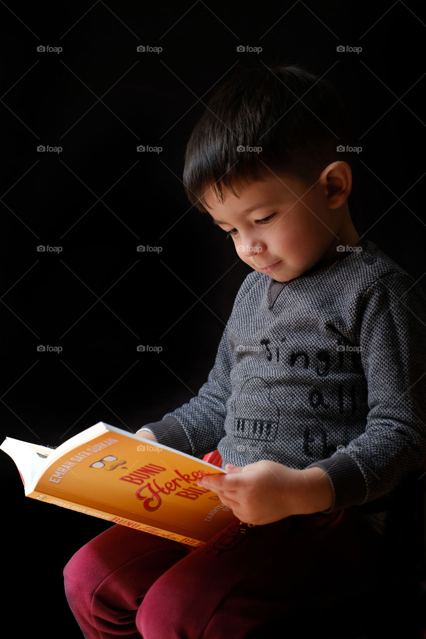 Reading book