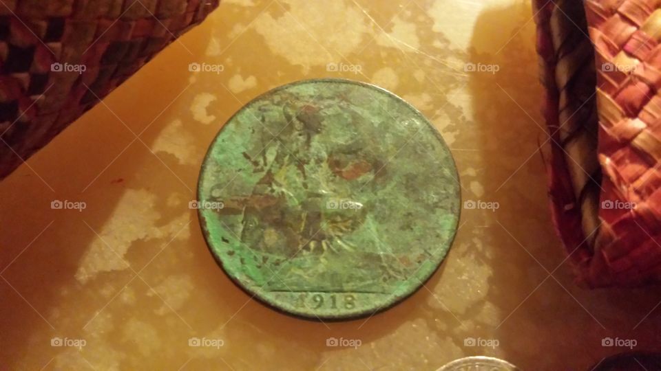 very old coin