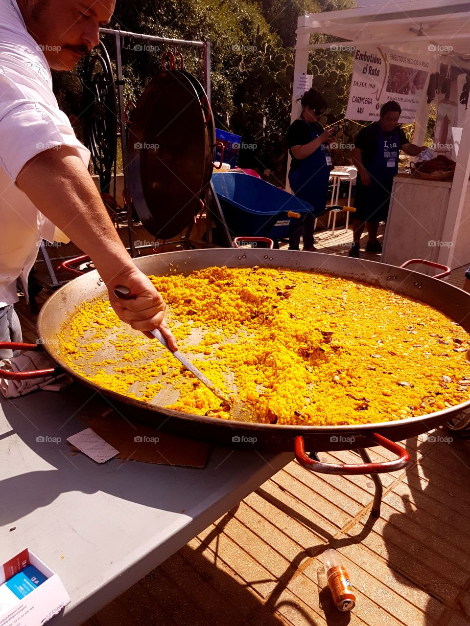 Paella at Denia's gastronomic festival