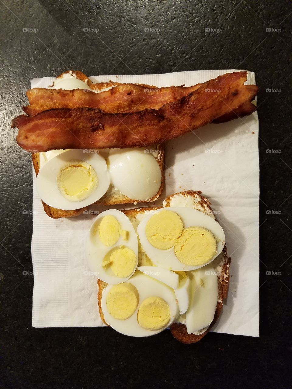 eggs and bacon