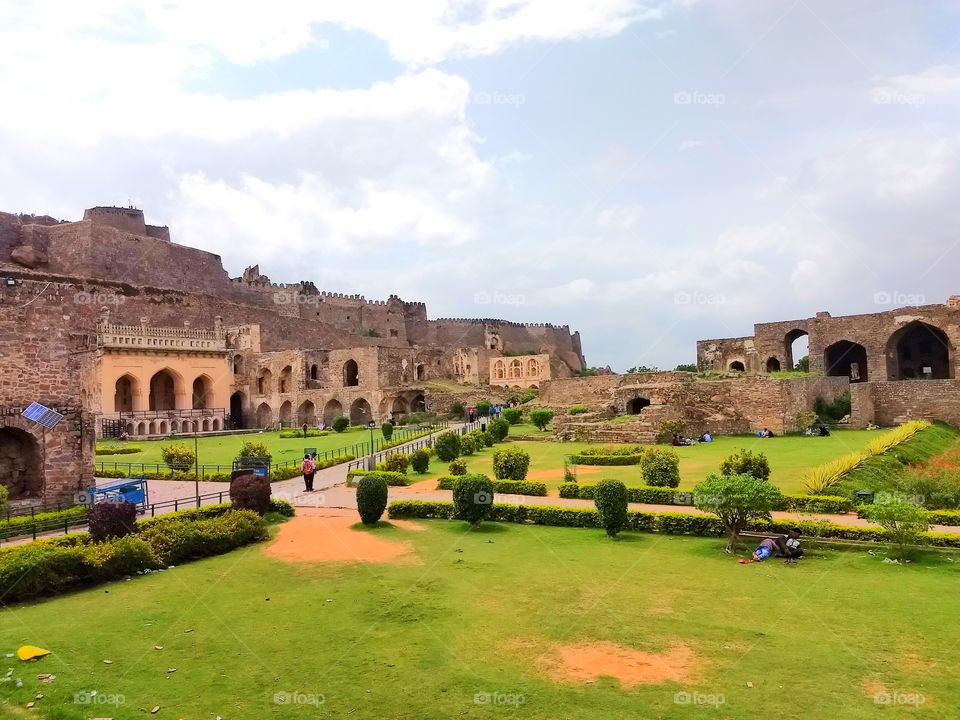 Golkonda fort , Hyderabad