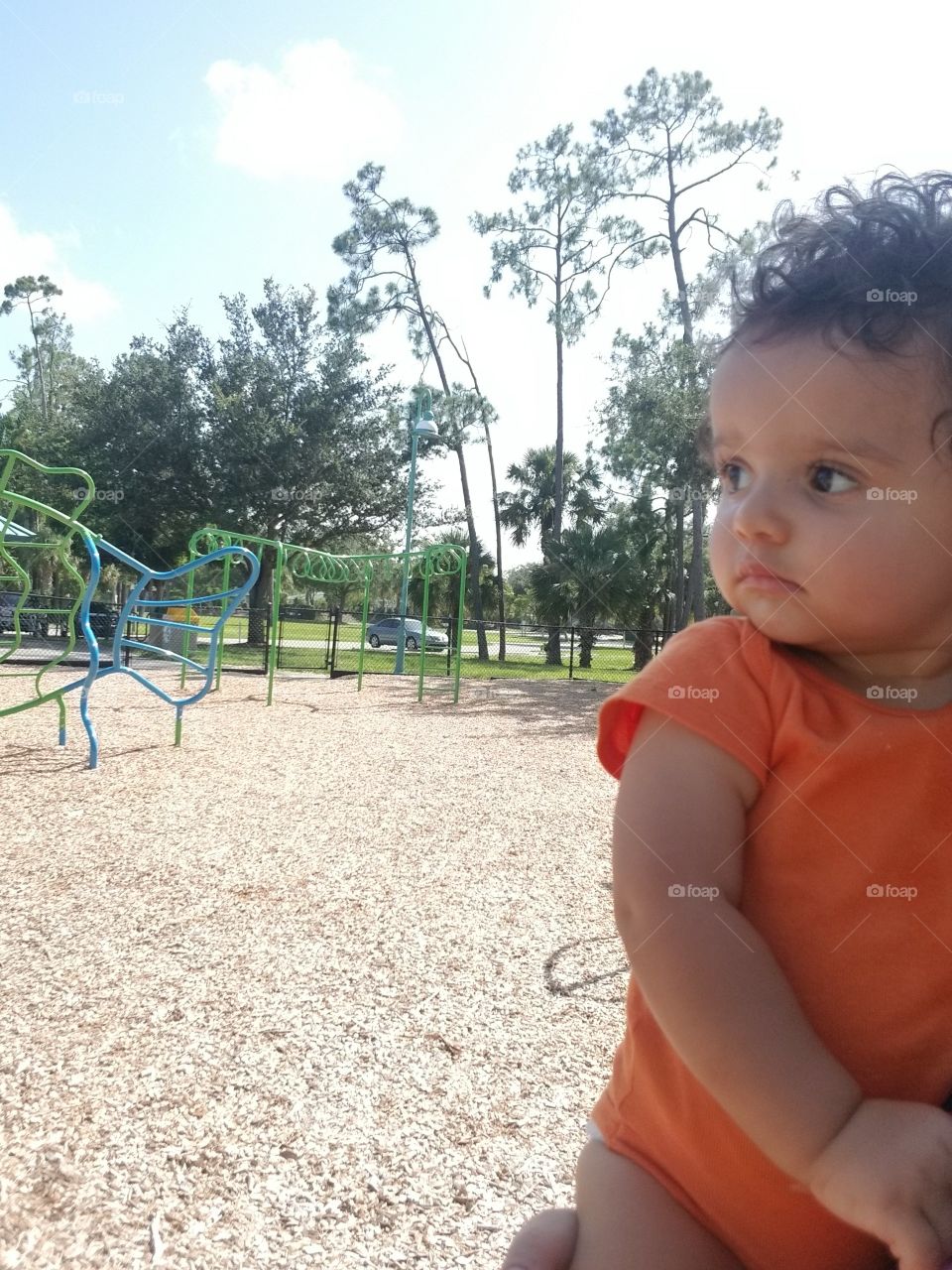 Baby at Playground