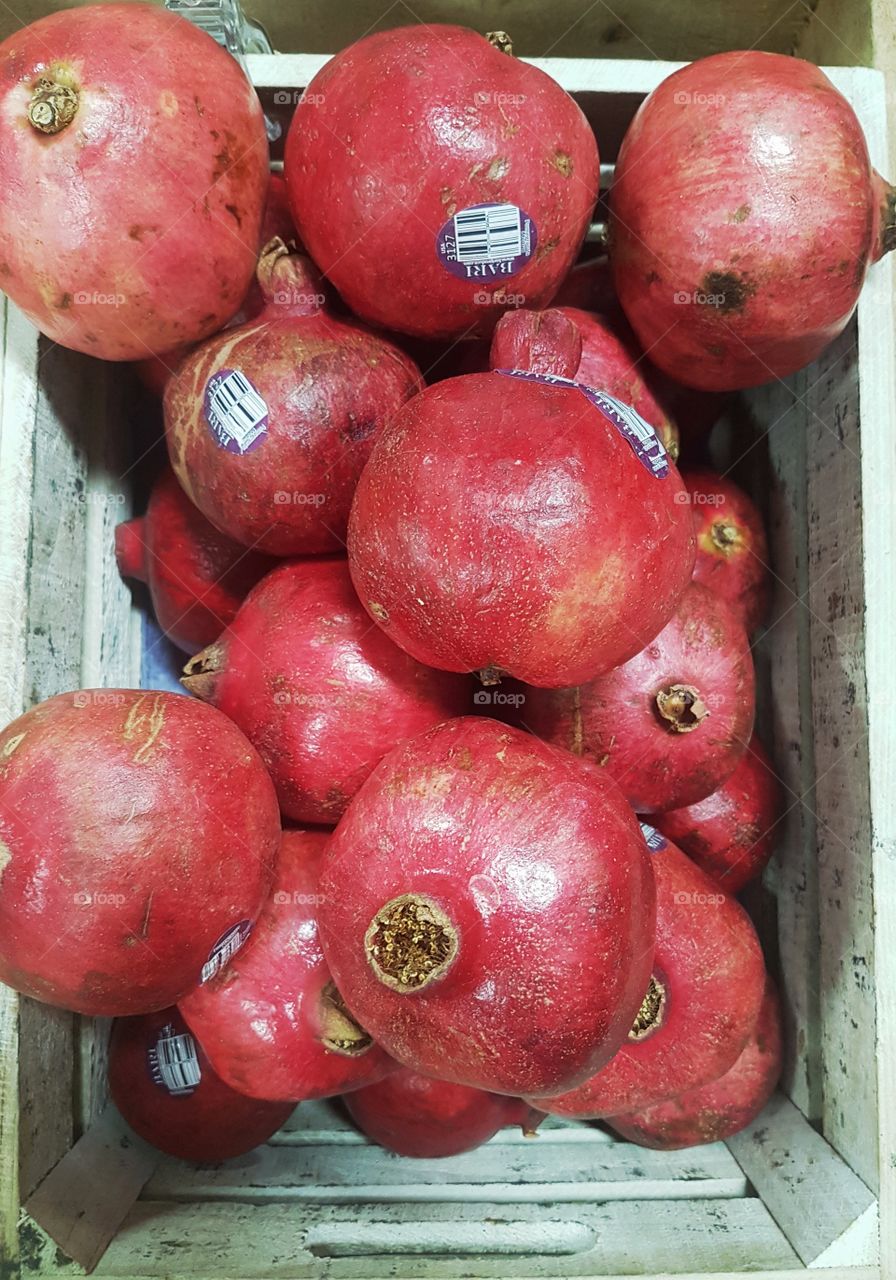Fresh Pomegranate Fruit and vegetables
