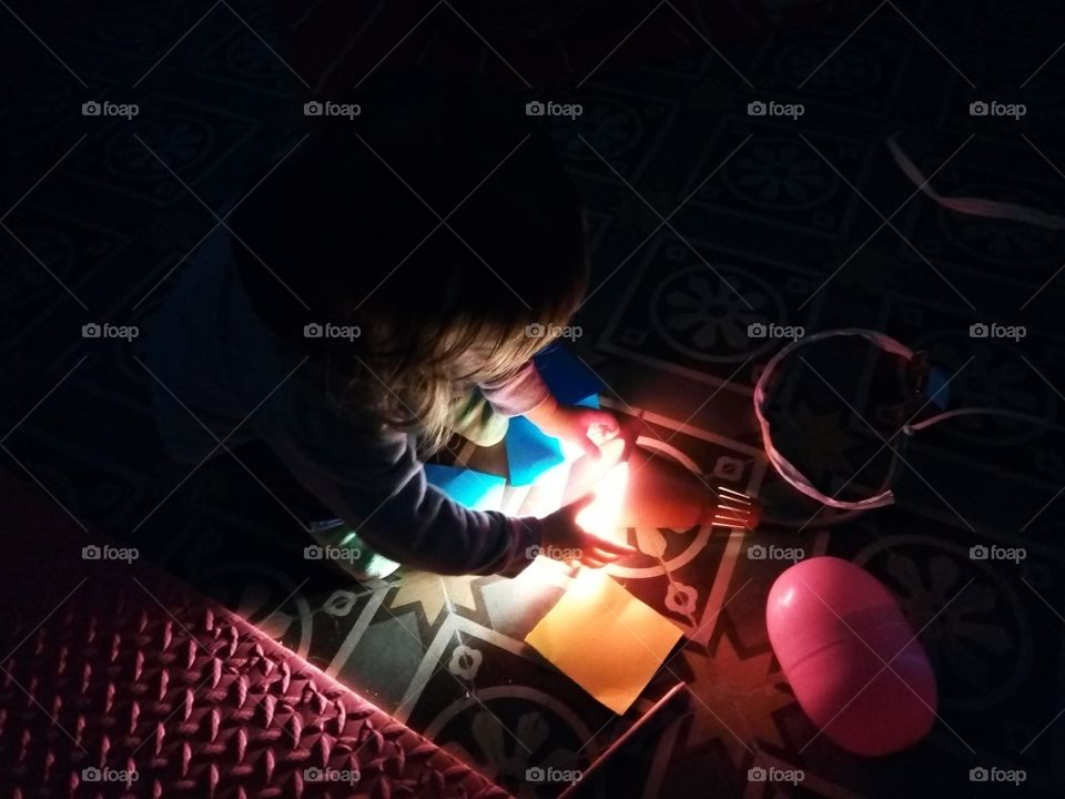 Giocando con luce e colori