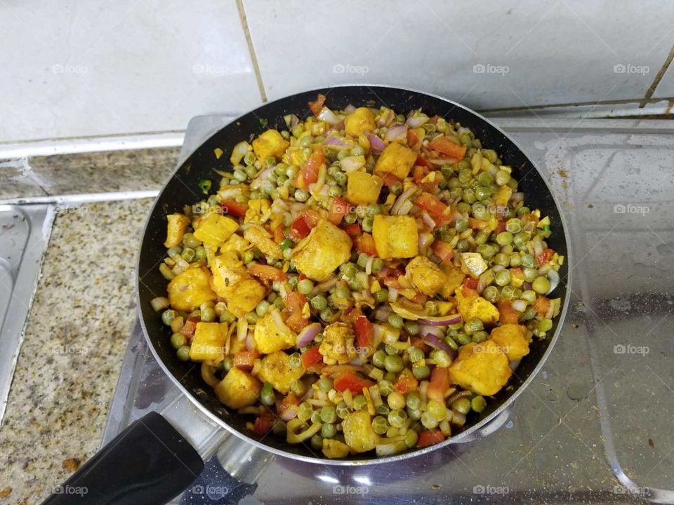 Mix Veg in making. Foodlover take a look.