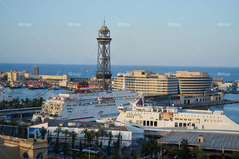 Barcelona. Harbor. 