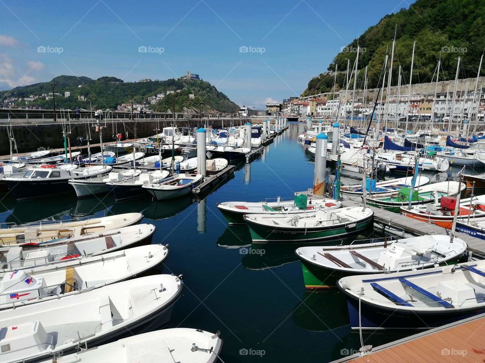 Sea, boat, water,port