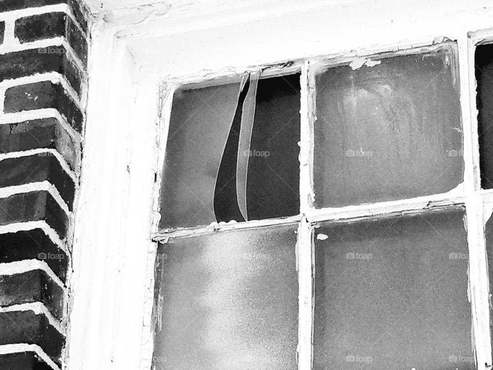 Broken window