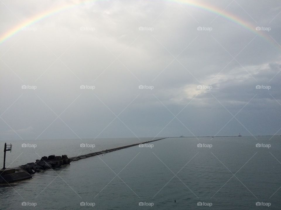 Michigan Lake Rainbow