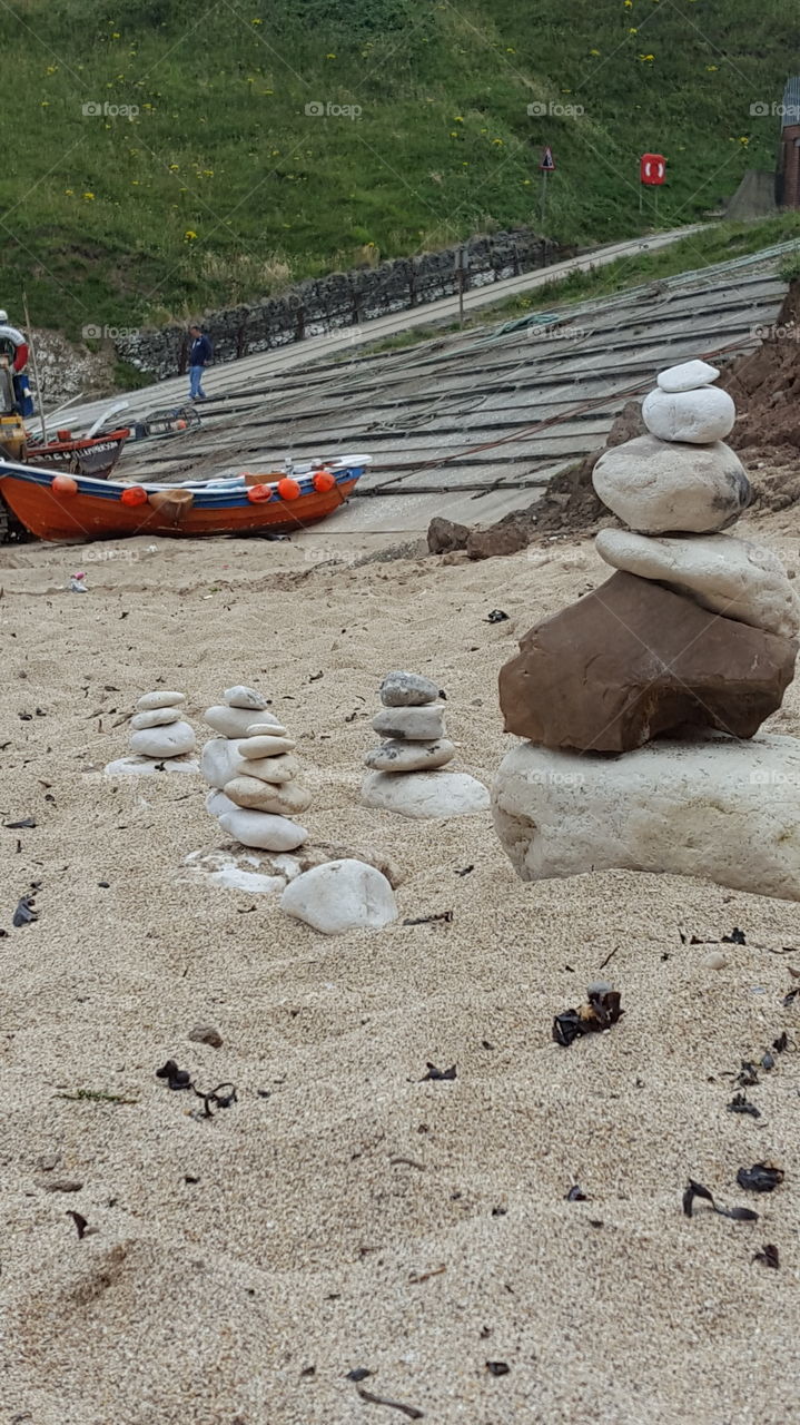 stacked stones