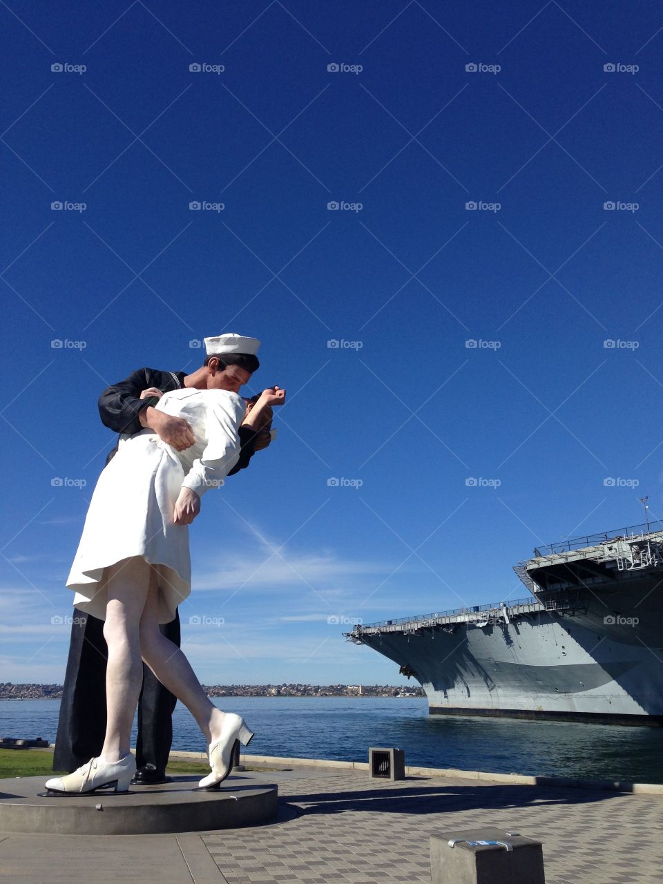 San Diego navy statue